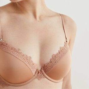 Aerie Real Power Plunge Push Up Bra